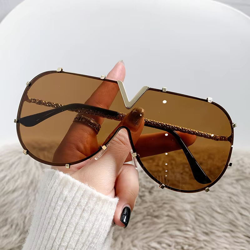 Oversized Aviator Fashion Sunglasses