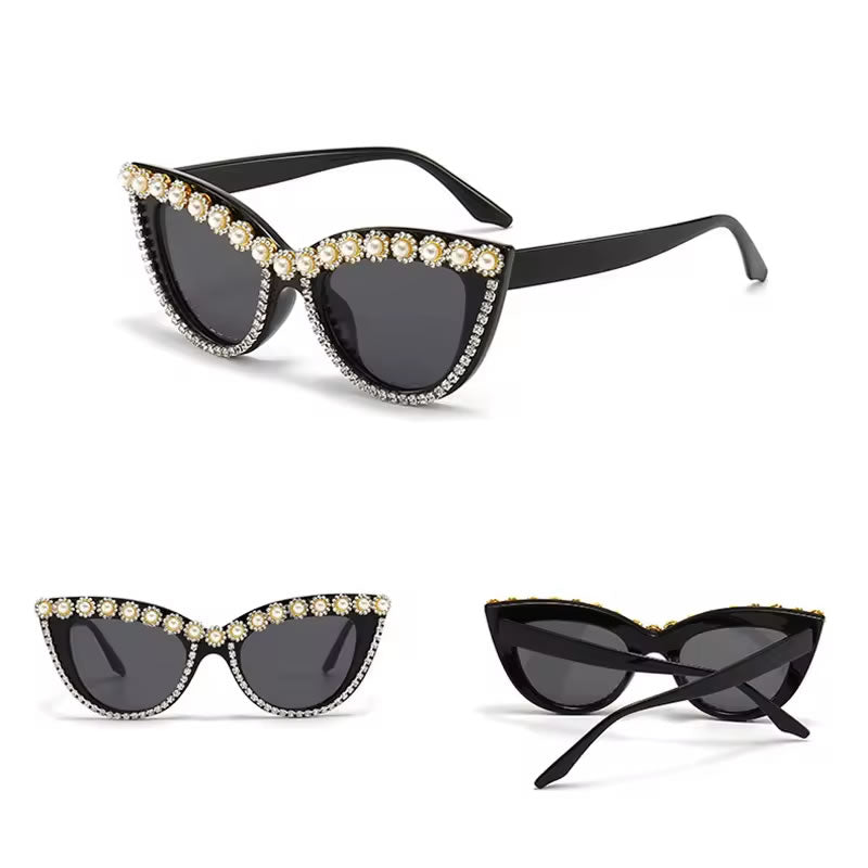 Cateye Diamond Sunglasses