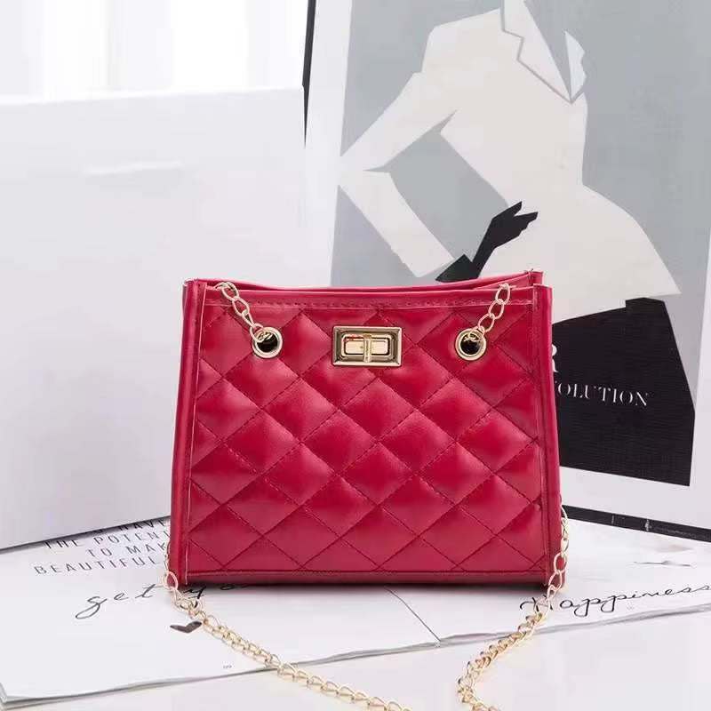 Chain Strap Messenger Fashion Handbag