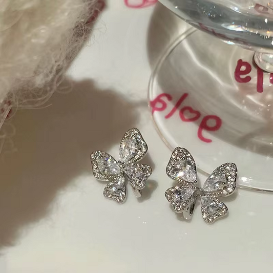 Butterfly Ear Bone Clip Earrings