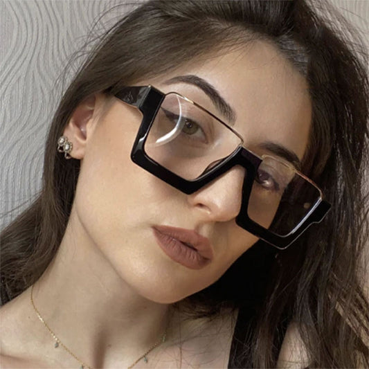 Large Retro Glasses