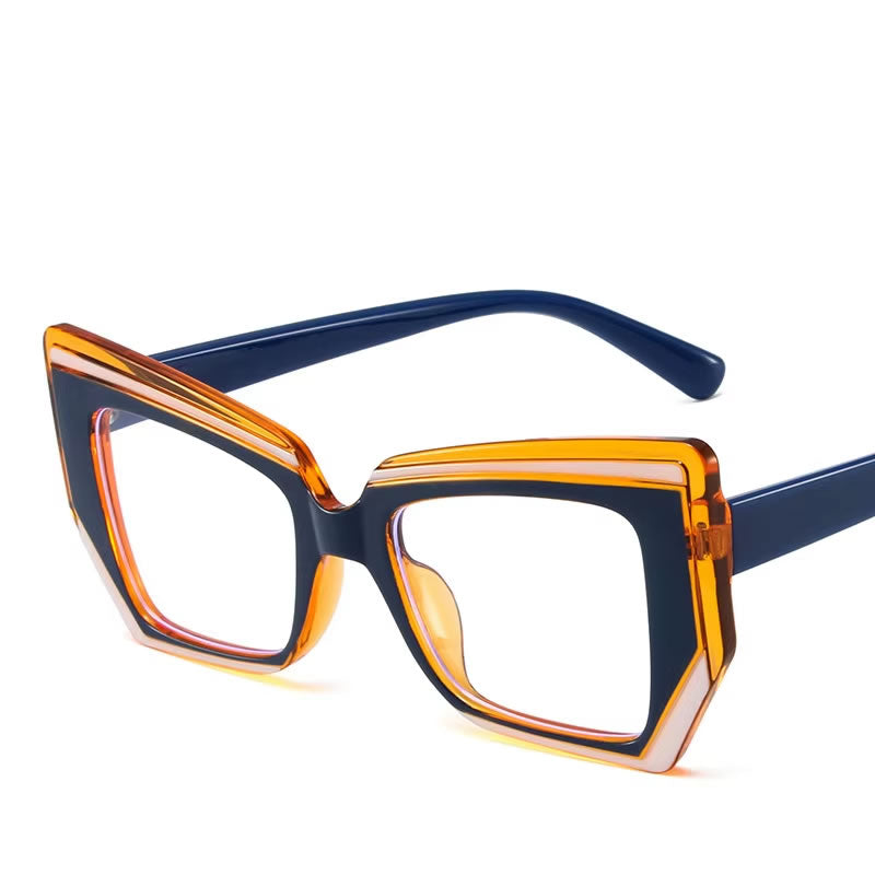 Colourful Retro Cateye Glasses