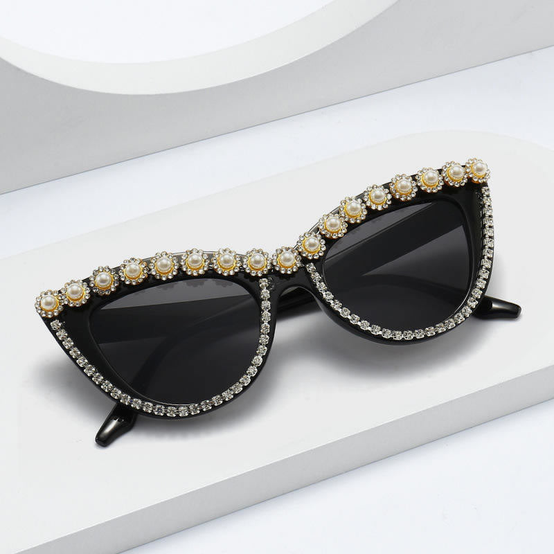 Cateye Diamond Sunglasses