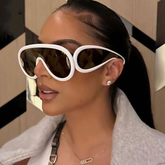 Oversized Futuristic Sunglasses
