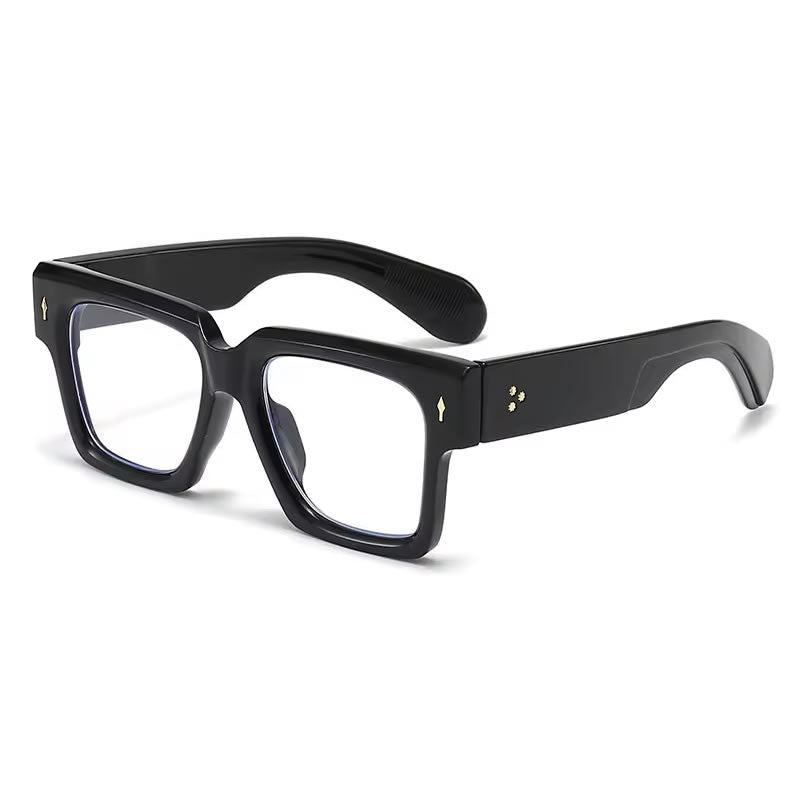 Thick Retro Square Glasses