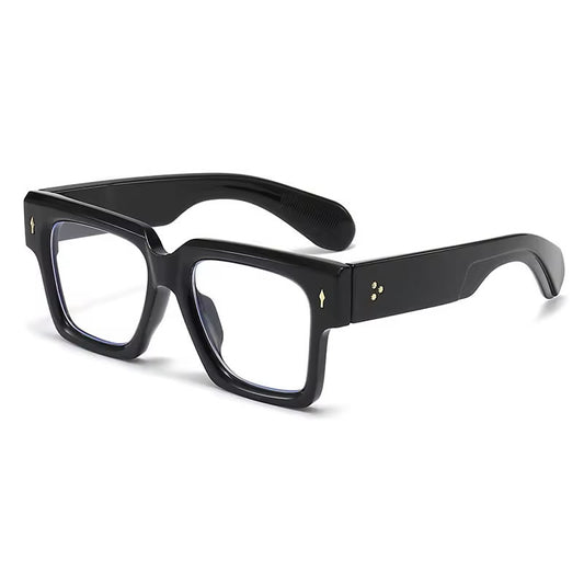 Thick Retro Square Glasses