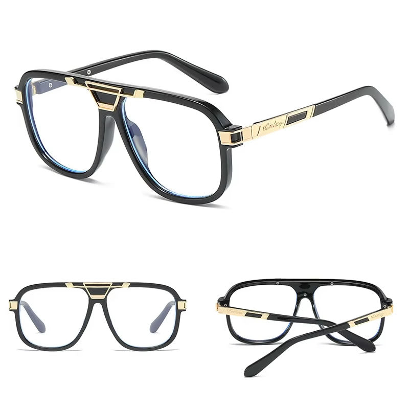 Big Luxury Aviator Glasses