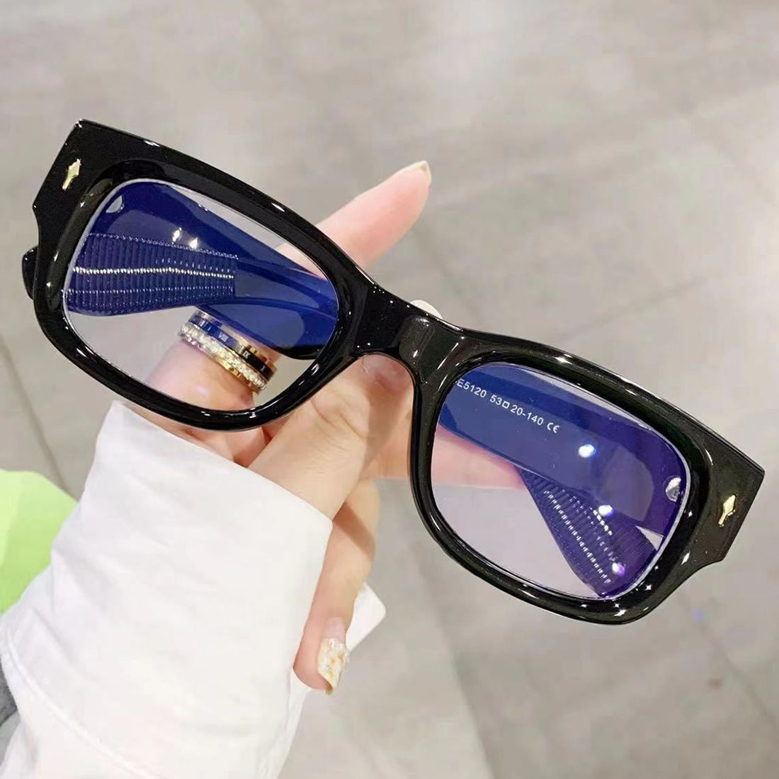 Thick Retro Glasses