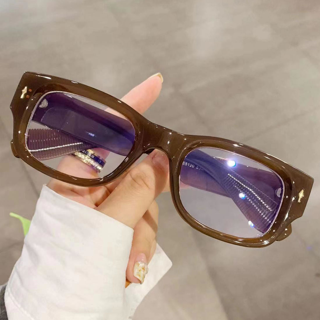 Thick Retro Glasses