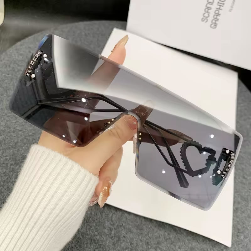 Heart Bling Sunglasses