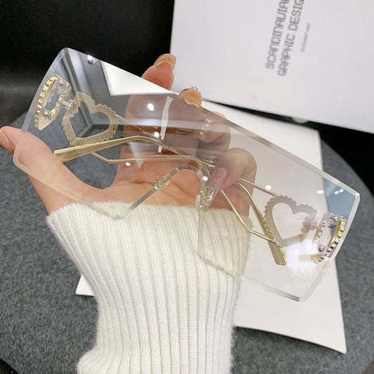 Heart Bling Sunglasses