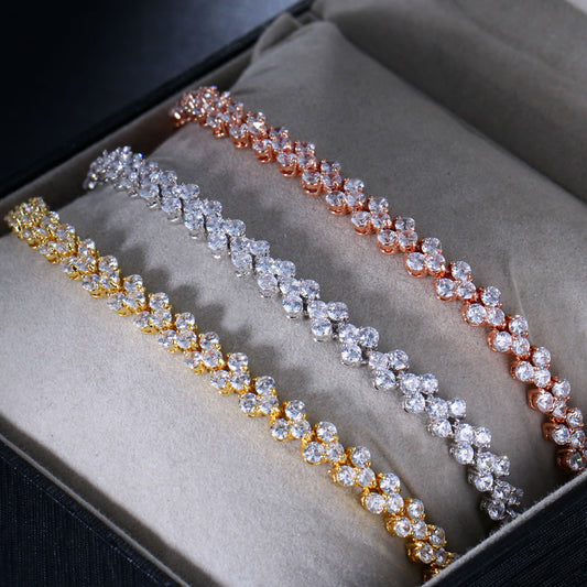 Shiny Rhinestone Luxury Bracelets
