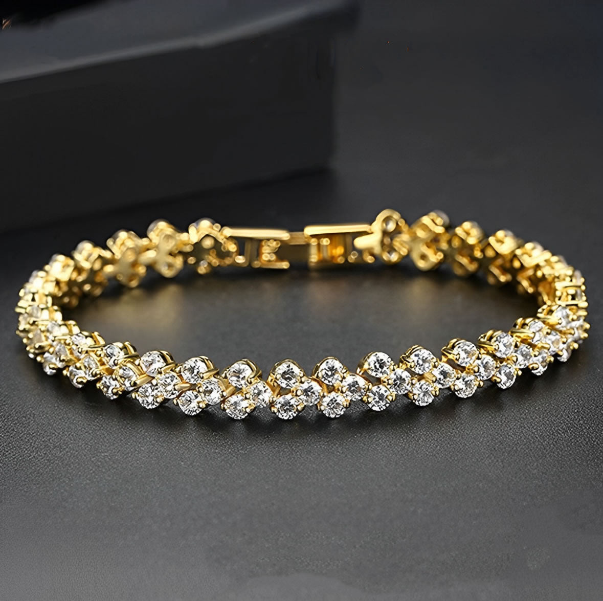 Shiny Rhinestone Luxury Bracelets